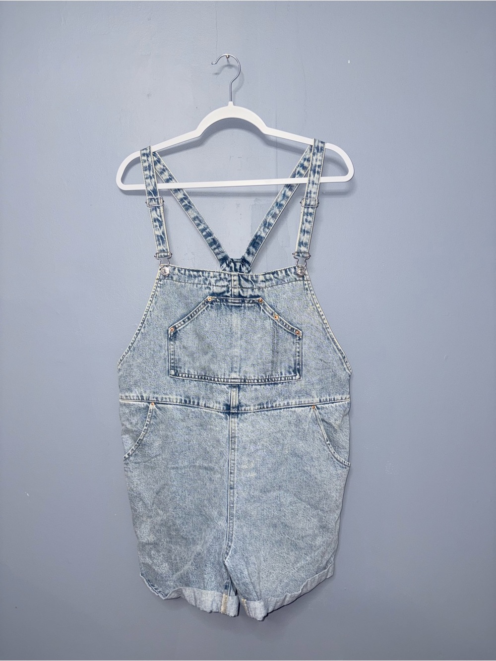 Mango | Jean Short Overalls | Size Large